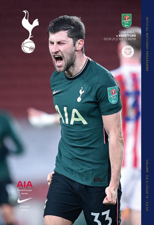 2021 CARABAO CUP SEMI-FINAL - TOTTENHAM HOTSPUR v BRENTFORD